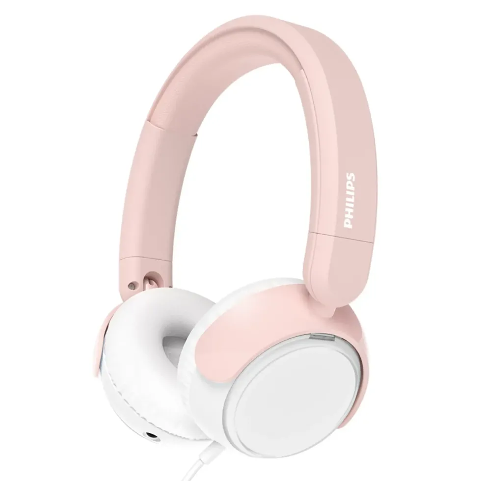 Philips TAK 2000 on-ear-barnhörlurar Rosa