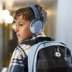Philips Trådlösa over-ear-hörlurar för barn med brusreducering Blå
