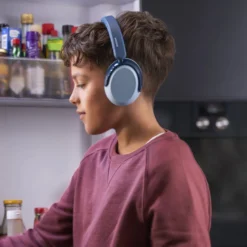 Philips Trådlösa over-ear-hörlurar för barn med brusreducering Blå