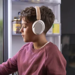 Philips Trådlösa over-ear-hörlurar för barn med brusreducering Beige