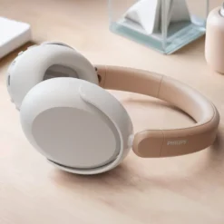 Philips Trådlösa over-ear-hörlurar för barn med brusreducering Beige