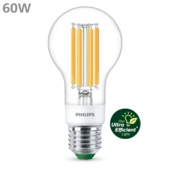 Philips Ultra Efficient E27 Dimbar LED-lampa 840 lm