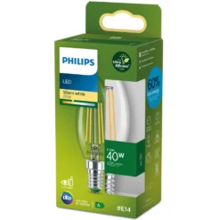 Philips Ultra Efficient E14 LED-kronljus 485 lm