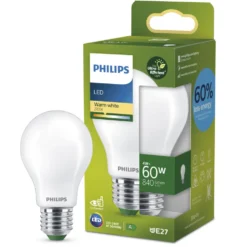Philips Ultra Efficient E27 LED-lampa 840 lm