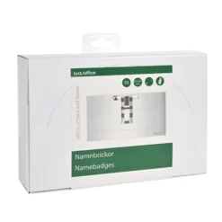 Plastficka för namnbricka 50-pack