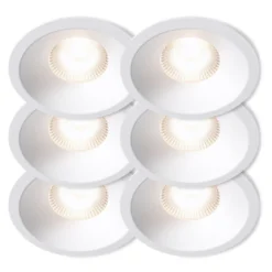 Plejd Downlight Deep DWN-02 6-pack Vit