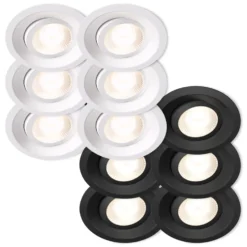 Plejd Downlight Tilt DWN-01 6-pack Vit