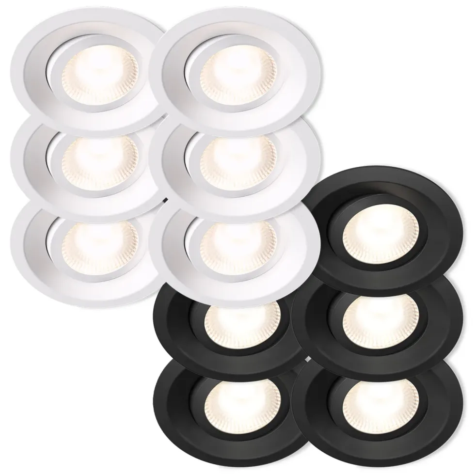 Plejd Downlight Tilt DWN-01 6-pack Vit