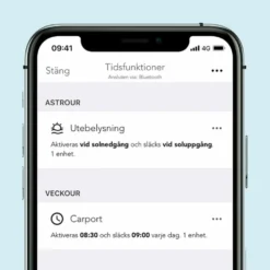 Plejd Infälld Bluetooth-fjärrströmbrytare 3500 W