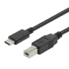 Plexgear Adapterkabel USB-C till USB-B CB230 1 m