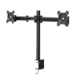 Plexgear Bordsfäste med 2 armar för skärmar upp till 27"