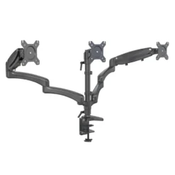Plexgear Bordsfäste med 3 armar för skärmar på 13-32"