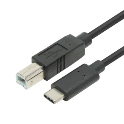 Plexgear CB231 USB-C- till USB-B-kabel 2 m