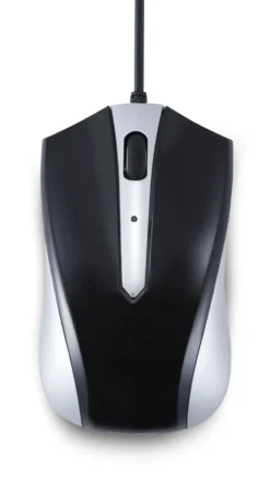 Plexgear E5 Mellanstor datormus Svart