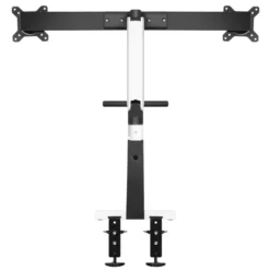 Plexgear Gasfjädrat skärmfäste för 2 skärmar 15-27”