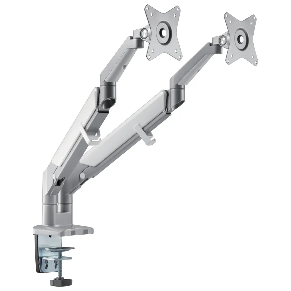 Plexgear Gasfjädrat skärmfäste 17-32” 2 armar