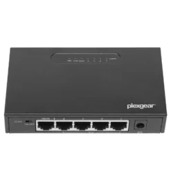 Plexgear Gigabitswitch med POE+ 5-portar
