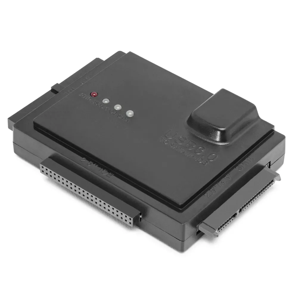 Plexgear Hårddiskadapter för USB till IDE/SATA