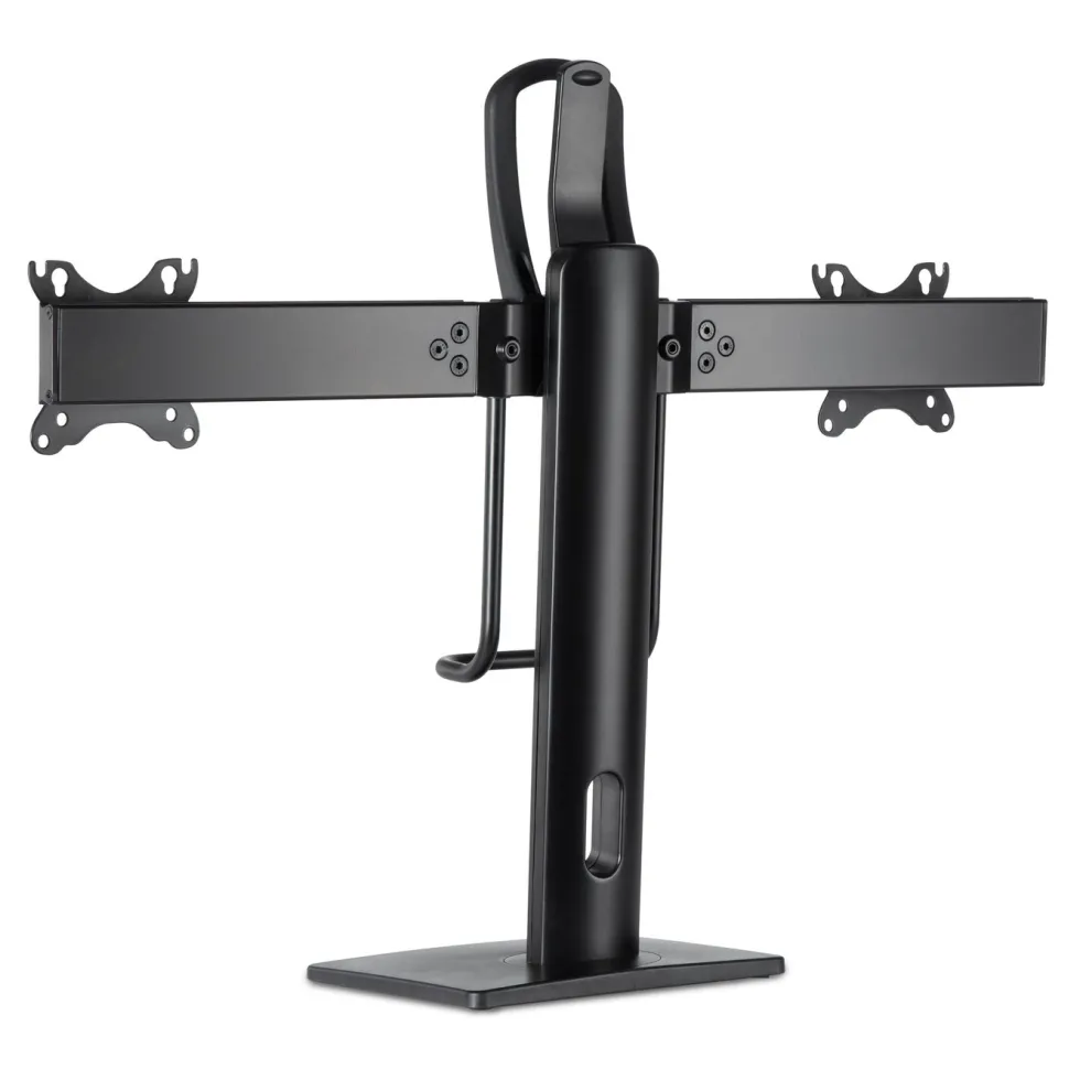 Plexgear Justerbart skärmstativ för 2 skärmar 17-27”