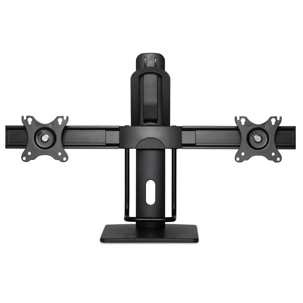 Plexgear Justerbart skärmstativ för 2 skärmar 17-27”