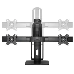 Plexgear Justerbart skärmstativ för 2 skärmar 17-27”