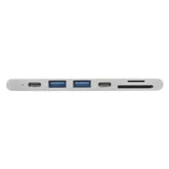 Plexgear Multiadapter för Thunderbolt 3 Space gray