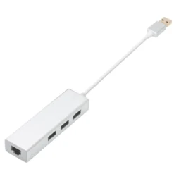 Plexgear Portable 700 USB 5 Gb/s-hubb och gigabit-nätverkskort
