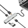Plexgear 5-portars USB-C multiadapter CB1023