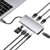 Plexgear 9-portars USB-C multiadapter CB1022