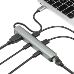Plexgear 6-portars USB-C multiadapter CB1024