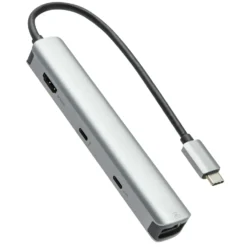 Plexgear 6-portars USB-C multiadapter CB1024