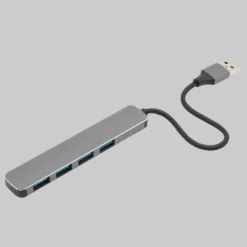 Plexgear USB-A-hubb CB222 med USB-A-anslutning 4-vägs