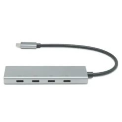 Plexgear USB-C-hubb med 4 portar