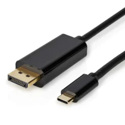Plexgear USB-C-kabel till Displayport 2 m