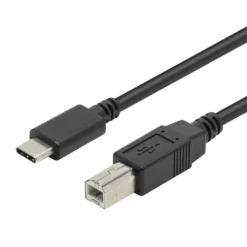 Plexgear USB-C till USB-B 2.0-kabel 2 m