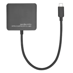 Plexgear USB-C- till 2x DisplayPort-adapter