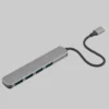 Plexgear USB-C till 4x USB-A-adapter CB223