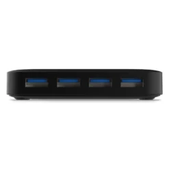 Plexgear USB 5 Gb/s-hubb med strömförsörjning 4-vägs