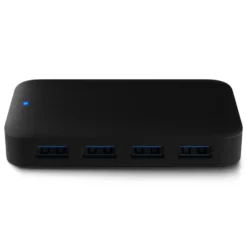 Plexgear USB 5 Gb/s-hubb med strömförsörjning 4-vägs
