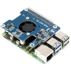 PoE+ Hat för Raspberry Pi 5