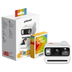 Polaroid Go Gen 3 direktfilmskamera med film Vit