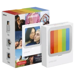 Polaroid Hi-Print 3×3 Photo Printer – portabel fotoskrivare + 10 ark
