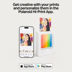 Polaroid Hi-Print 3×3 Photo Printer – portabel fotoskrivare + 10 ark
