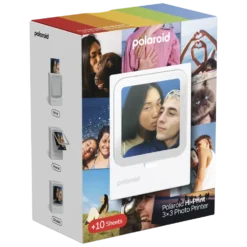 Polaroid Hi-Print 3×3 Photo Printer – portabel fotoskrivare + 10 ark