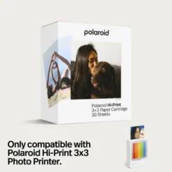 Polaroid Hi-Print 3×3 Photo Printer – portabel fotoskrivare + 60 ark