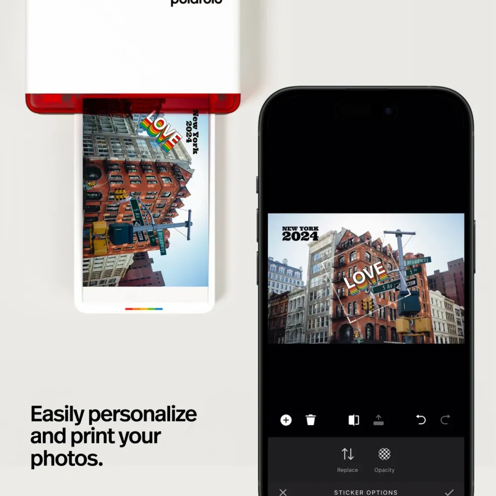 Polaroid Hi-Print 4X6 White E-Box