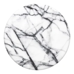 Popsockets Avtagbart grepp för mobil White Marble