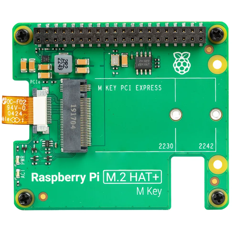 Raspberry Pi M.2 HAT+
