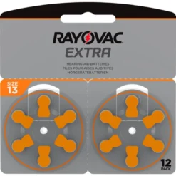 Rayovac Hörapparatsbatterier Orange ZA13 12-pack