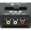 RCA-switch 3-vägs